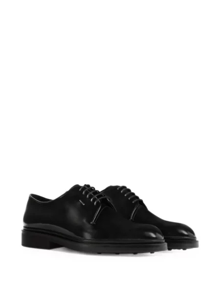 Nėriniuotas derby batai Giuseppe Zanotti su raišteliais juoda