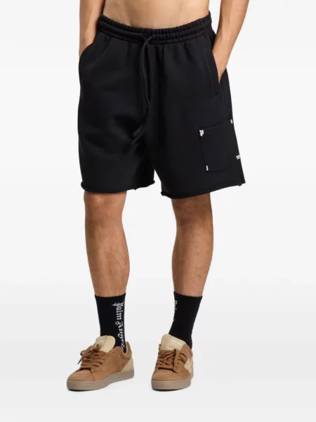Pantaloni scurți Palm Angels negru