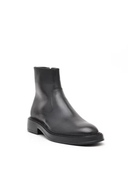 Botki Tod's skórzane czarne