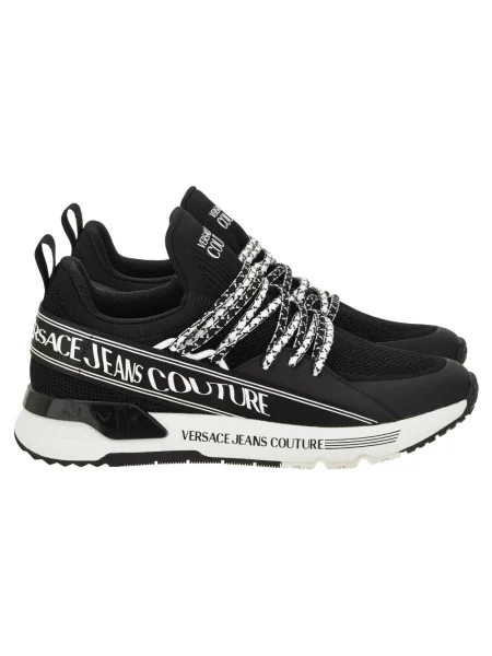 Versace Jeans Couture Buty Mężczyzna 42 EU Sneakers czarny