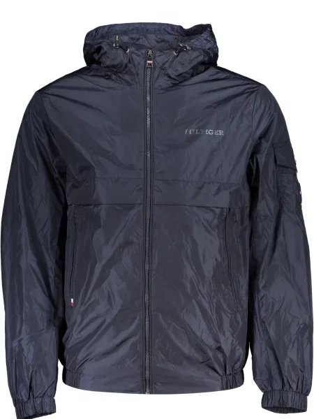 Geacă Tommy Hilfiger albastru