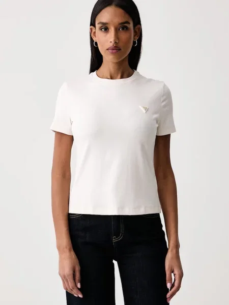 Guess t-shirt γυναικείο με SONIA μπεζ