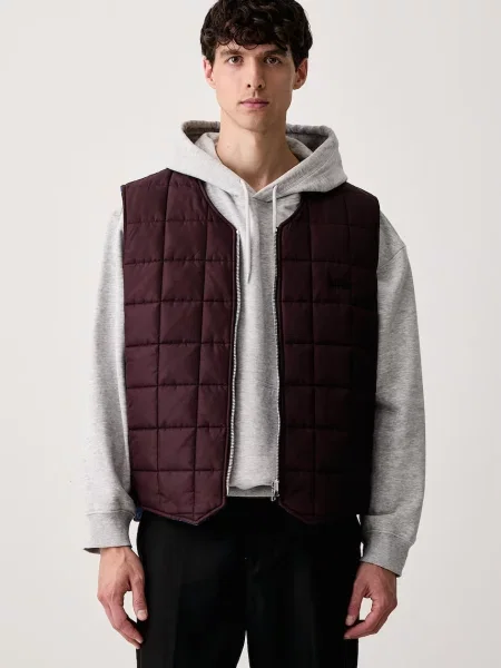 MSGM vestă reversibilă pentru bărbați albastru