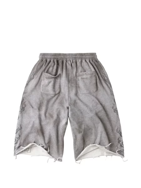Pantaloni scurți Vale zdrențuiți gri