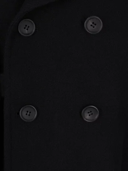Palton Yohji Yamamoto din piele negru