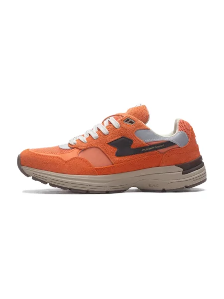 Sneakersy S.w.c Stepney Workers Club zamszowe pomarańczowe