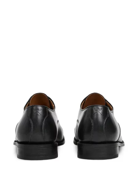 Oxford Hackett London din piele negru