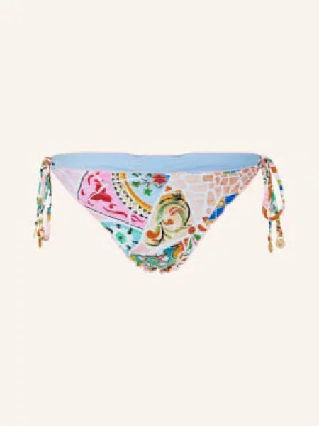 Seafolly Trianglové Bikiny Beachbohème růžová / modrá bílá
