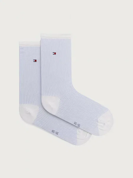 Tommy Hilfiger ponožky s viskózou modré