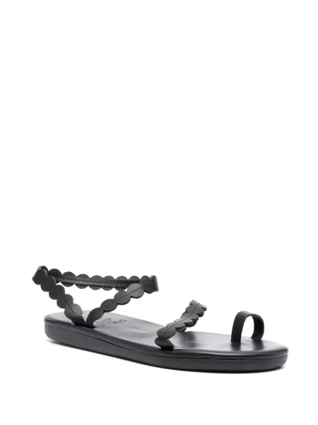 Sandale Ancient Greek Sandals din piele negru