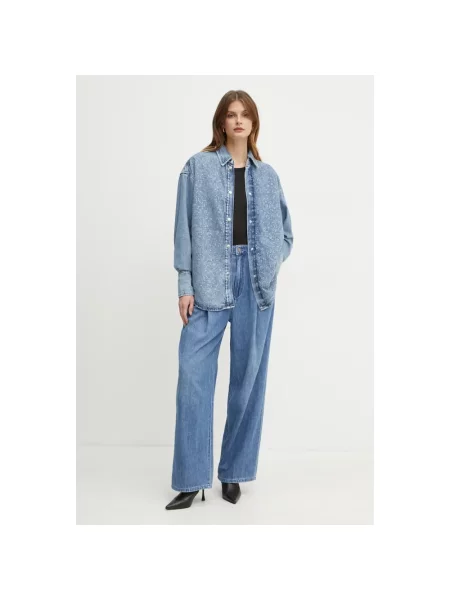 Jeansy Michael Kors niebieskie