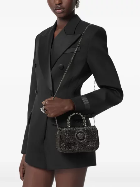 Mini rankinė Versace juoda