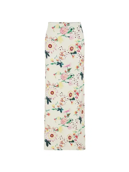 Maksi spódnica maxi Rabanne w kwiatki
