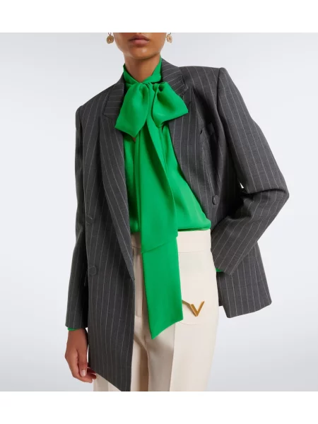 Sacou Valentino de lână gri