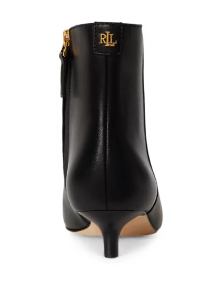 Cizme scurte Lauren Ralph Lauren negru