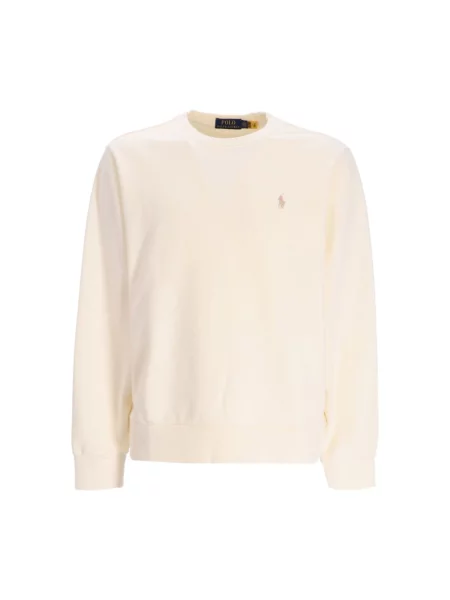 Bluza o kroju relaxed fit z czystej bawełny Polo Ralph Lauren beżowa