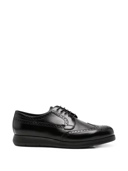 Brogues Church's din piele negru