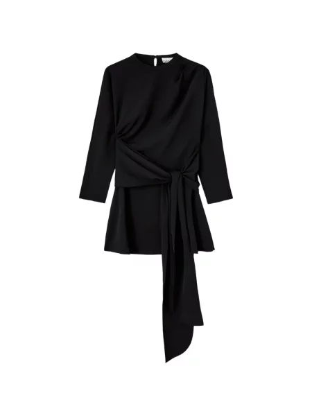 Rochie Ganni din crep negru