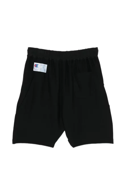 Pantaloni scurți Undercover cu autograf negru