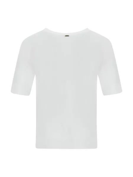 Dzianinowy sweter Herno biały