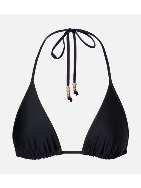 Top Jw Anderson cu gât halter negru