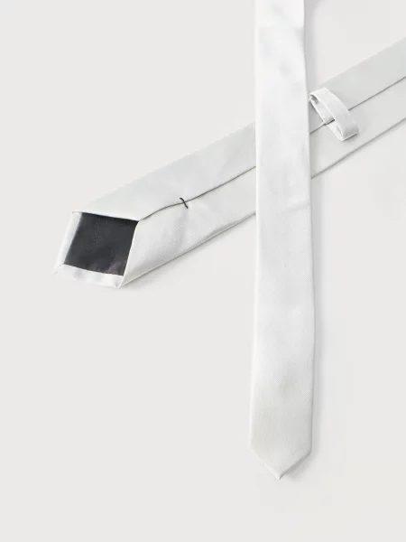 Calvin Klein Cravată SLIDELL' alb