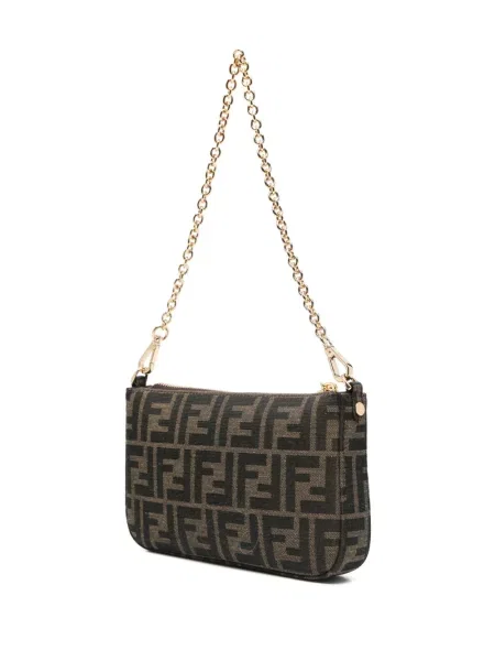 Geantă tip baghetă Fendi maro