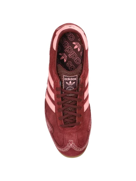 Ριγέ sneakers Adidas λευκό