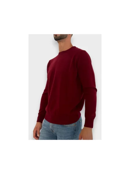 Sweter Saint Barth wełniany czerwony