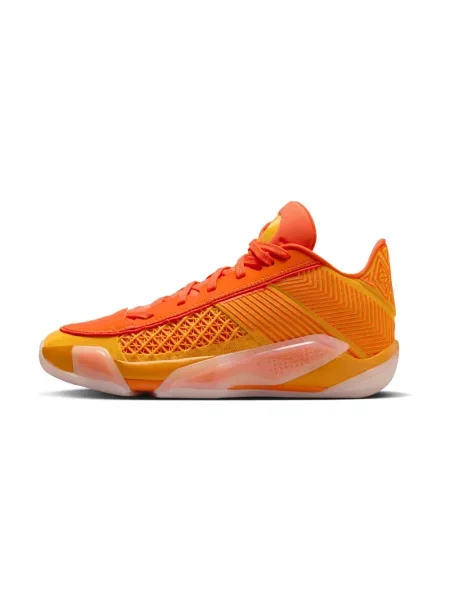 Sneakersy Jordan do koszykówki pomarańczowe