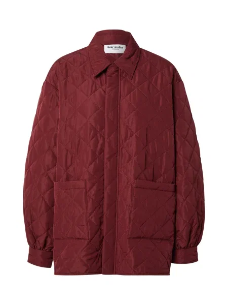 Noar studios Geacă de primăvară-toamnă QUILTED JACKET' roșu