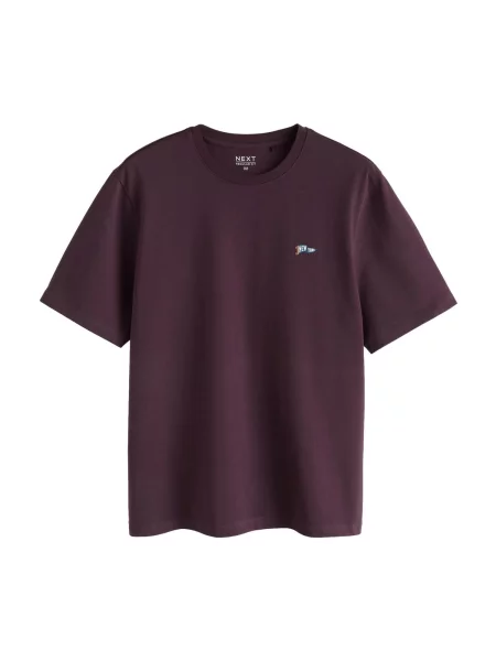 Next Tricou albastru / portocaliu / roșu burgundy alb