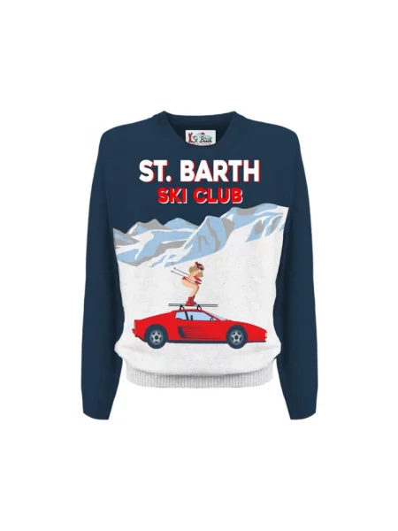 Dzianinowy sweter Mc2 Saint Barth