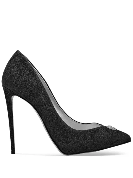 Pantofi cu toc Philipp Plein negru