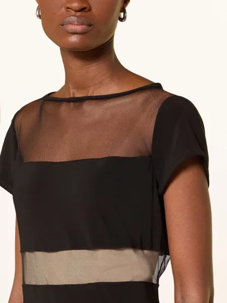 Joseph Ribkoff Sukienka Z Dżerseju schwarz czarna