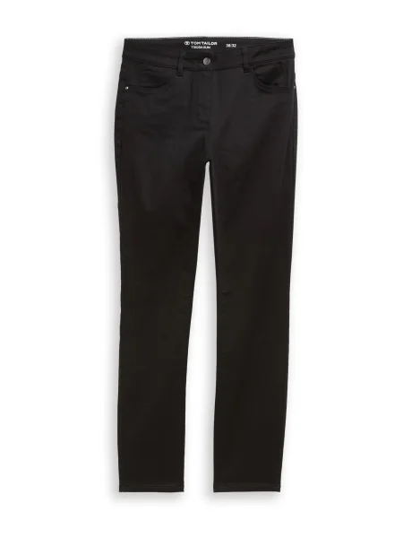 TOM TAILOR Nohavice Edda' čierna