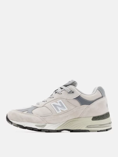 Замшевые кроссовки New Balance серые