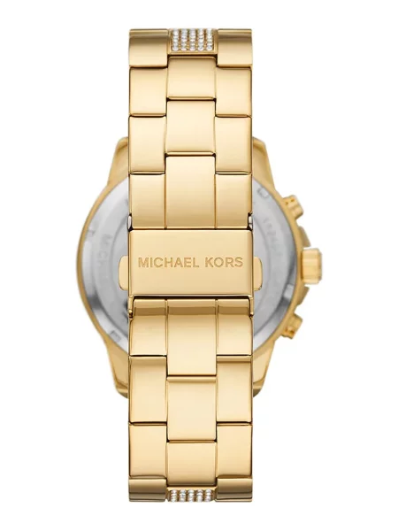 MICHAEL Michael Kors Ceas analogic BRYNN / transparent auriu