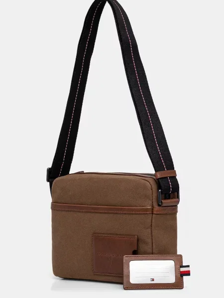 Torbica za okoli pasu Tommy Hilfiger rjava