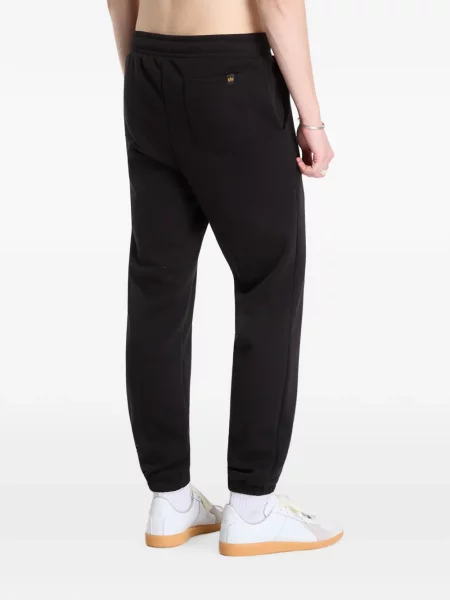 Spodnie Alpha Industries z nadrukiem do biegania czarne