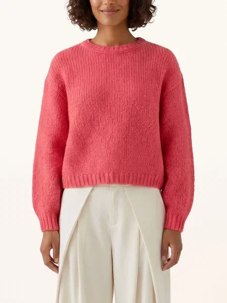 Oui Sweter pink różowy