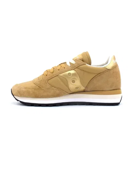 Buty do biegania Saucony Jazz skórzane do biegania beżowe