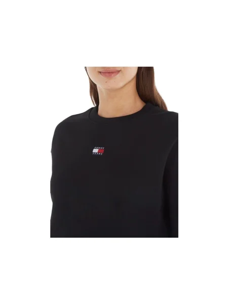 Geacă de blugi Tommy Hilfiger negru