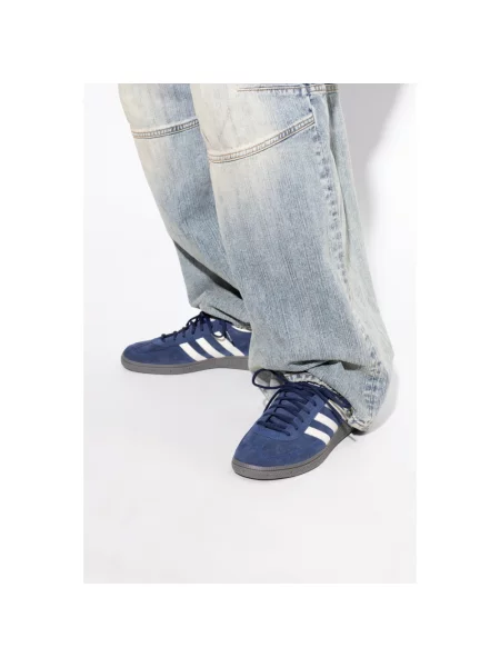 Sneakersy Adidas Originals zamszowe niebieskie