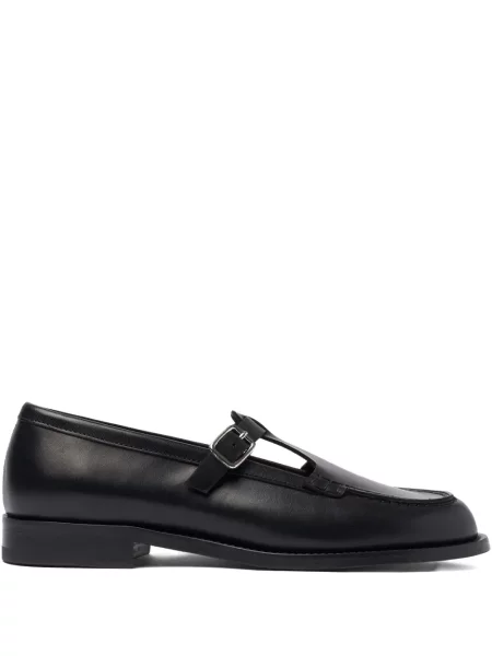 Pantofi loafer Scarosso din piele negru