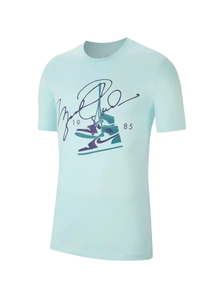 Tricou Jordan cu imagine albastru