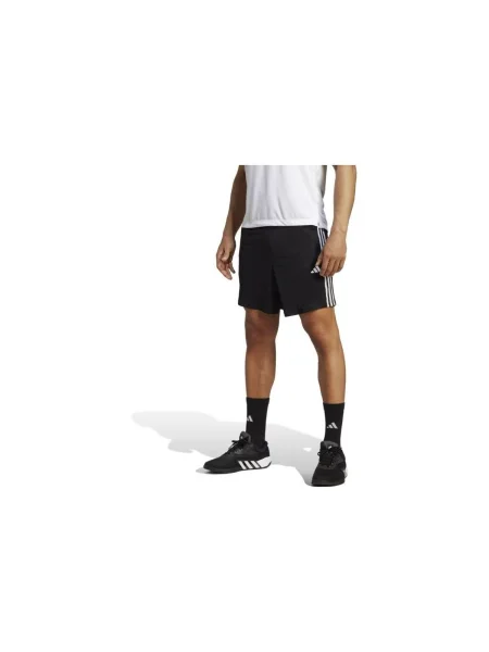Csíkos edzés nadrág Adidas fekete