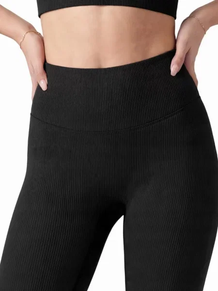Legginsy Carpatree Rib Profile czarne