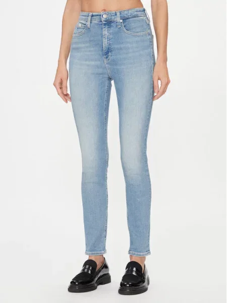 Calvin Klein Jeans Jeansy Skinny Fit modrá