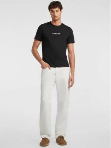 Klasické tričko Guess Jeans černé